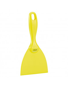 Vikan Hygiene 4061-6 handschraper, geel recht, 102x210 mm -