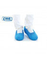 CMT CPE Schoenovertrek Blauw, 410x150mm 40 micron Geruwd 2000