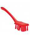 Vikan UST 4196-4 washing-up brush, large red, red, long handle