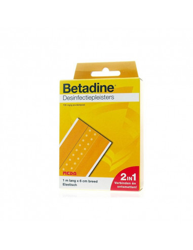 Betadine Desinfectiepleisters 1 m x 6 cm
