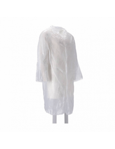 PP Non Woven Visitor Jacket White L 30 Gr. 100 St.