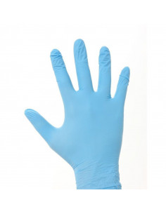 Nitril Handschoenen Poedervrij Blauw 100 stuks (CMT)