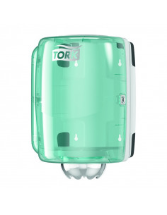 Tork Performance Dispenser Centrefeed White/Turquoise