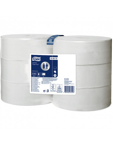 Tork Advanced jumbo toilet paper 2-ply white 360 mtr x 10 cm