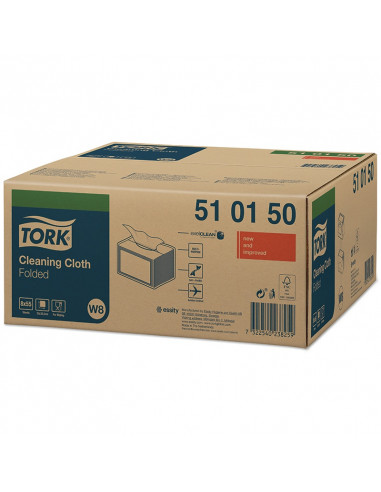 Tork Premium 510 Arbeitstuch 1-lagig, weiß, 39 x 32 cm, Packung
