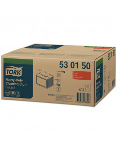 Tork Premium 530 work cloth 1-ply white 38.5x32 cm box of 8