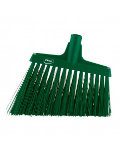 Vikan Hygiene 2914-2 corner broom, green hard long oblique