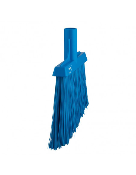 Vikan Hygiene 2914-3 corner broom, blue hard long oblique