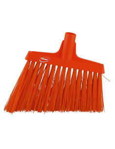 Vikan Hygiene 2914-7 corner broom, orange hard long oblique