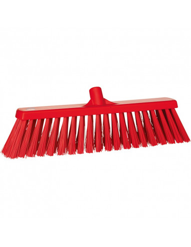 Vikan Hygiene 2920-4 Besen 47cm, rote Hartfasern, 530mm