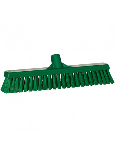 Vikan Hygiene 3174-2 combi sweeper green, hard / soft fibers
