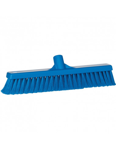 Vikan Hygiene 3178-3 Kehrmaschine, blaue weiche Spaltfasern, 410 mm