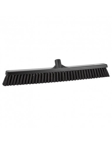Vikan Hygiene 3194-9 combiveger zwart, hard/zachte vezels, 610mm