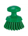 Vikan Hygiene 3885-2 ronde werkborstel groen, harde vezels