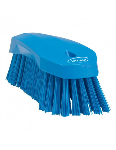 Vikan Hygiene 3890-3 grote werkborstel blauw, harde vezels