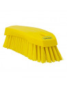 Vikan Hygiene 3890-6 grote werkborstel geel, harde vezels, 200mm