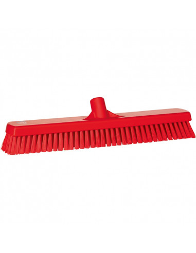 Vikan Hygiene 7062-4 Bodenwäscher rot, Hartfasern, 470mm