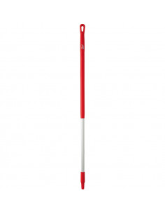 Vikan Hygiene 2935-4 handle 130 cm, red, ergonomic, aluminum