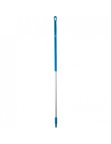 Vikan Hygiene 2937-3 handle 150 cm, blue, ergonomic, aluminum