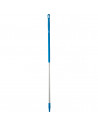 Vikan Hygiene 2937-3 handle 150 cm, blue, ergonomic, aluminum