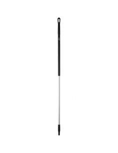Vikan Hygiene 2937-9 handle 150 cm, black, ergonomic, aluminum