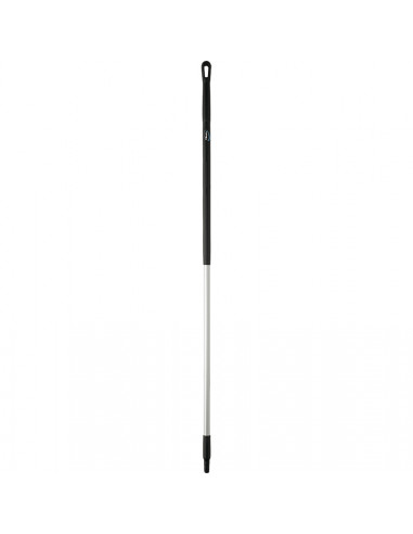 Vikan Hygiene 2937-9 handle 150 cm, black, ergonomic, aluminum