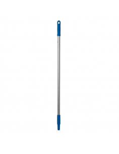 Vikan Hygiene 2933-3 steel 100cm, blauw, ø25mm, aluminium met