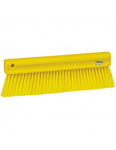 Vikan Hygiene 4582-6 poederveger, geel zachte vezels, 300mm