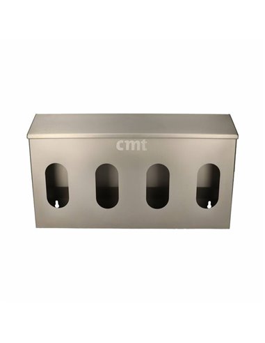 CMT 3388 Stainless Steel Glove dispenser Closed