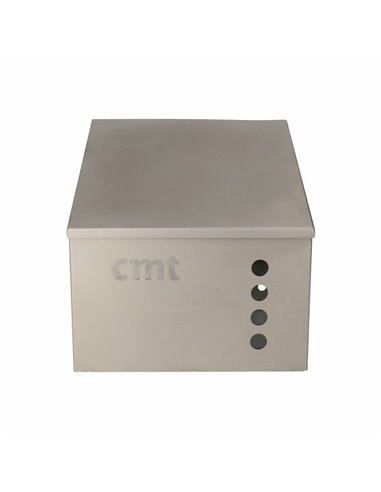 CMT 3394 Stainless Steel Universal Dispenser, hinged lid